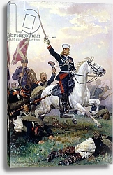 Постер Дмитриев-Оренбургский Николай General M.D. Skobelev in the Russian-Turkish War, 1883