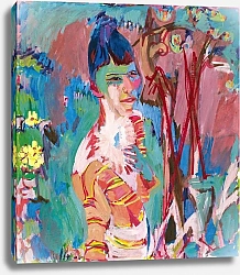 Постер Мюллер Альберт Bust Of A Coloured Girl