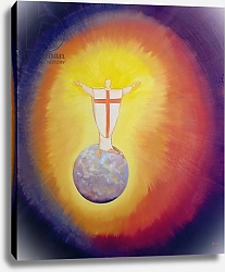 Постер Ванг Элизабет (совр) Jesus Christ is our High Priest who unites earth with Heaven, 1993