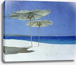 Постер Селигман Линкольн (совр) Umbrellas, Greece, 1995
