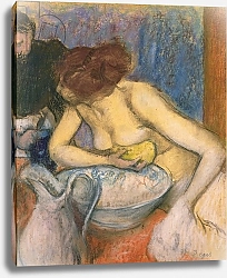 Постер Дега Эдгар (Edgar Degas) The Toilet, 1897