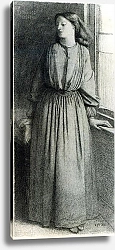 Постер Розетти Данте Elizabeth Siddal, May 1854