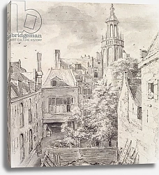 Постер Русдал Якоб View of the Courtyard of the House of the Archers in Amsterdam