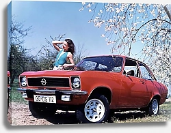 Постер Opel Ascona Coupe (A) '1970–75