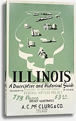 Постер Галик Illinois, A descriptive and historical guide