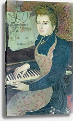 Постер Дени Морис Marthe at the Piano or, Minuet of Princess Maleine, 1891