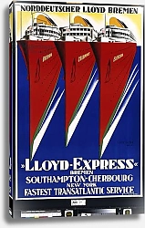 Постер Lloyd Express, 1929