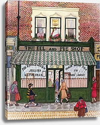 Постер Лоусон Джиллиан (совр) The Eel and Pie Shop