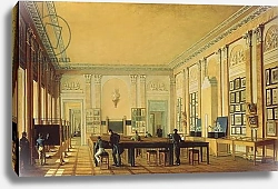 Постер Подключников Николай Painting Atelier in the Moscow Art School, c.1830