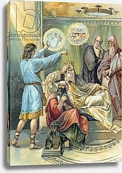 Постер Школа: Немецкая школа (19 в.) Joseph interpreting Pharoah's dream