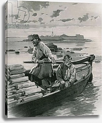 Постер Хаенен Фредерик де Schlusselburg Fortress, on Lake Ladoga