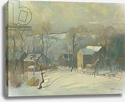 Постер Гудвин Артур Village in Snow