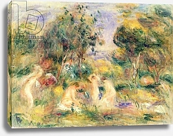 Постер Ренуар Пьер (Pierre-Auguste Renoir) The Bathers 4