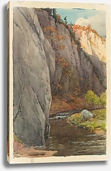 Постер Чордак Людовит Rocks above the Brook