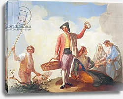 Постер Сибиас Рамон Vendors of fans and roscas, 1788