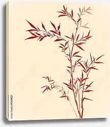 Постер Бамбуковая ветвь