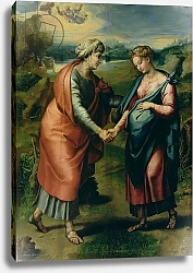 Постер Рафаэль (Raphael Santi) The Visitation