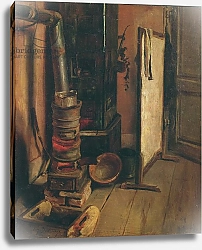 Постер Делакруа Эжен (Eugene Delacroix) The Stove