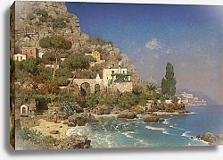 Постер Бернингер Эдмунд A View Of The Amalfi Coast