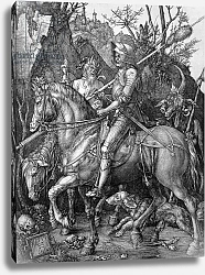 Постер Дюрер Альбрехт Knight, Death and the Devil, 1513 2