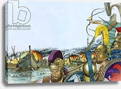Постер Хук Ричард (дет) The battle of Salamis 1