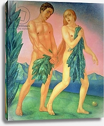 Постер Петров-Водкин Кузьма The Expulsion from Paradise, 1911