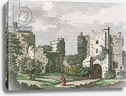 Постер Школа: Английская 18в. Inner view and gate of Bodiam Castle, Sussex, 27th May 1785