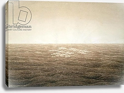 Постер Фридрих Каспар (Caspar David Friedrich) Sea at Sunrise, 1828