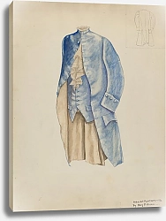 Постер Хьюмс Мэри Man’s Coat & Waistcoat
