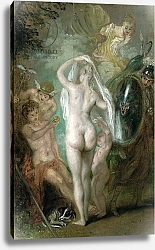 Постер Ватто Антуан (Antoine Watteau) The Judgement of Paris