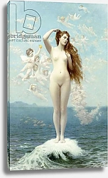 Постер Жером Жан Леон Venus Rising, c.1890