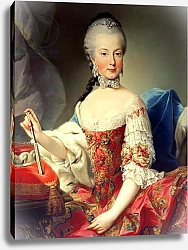 Постер Мейтенс Мартин Archduchess Maria Amalia Habsburg-Lothringen