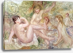 Постер Ренуар Пьер (Pierre-Auguste Renoir) Study for the Large Bathers, 1885-1901
