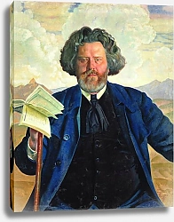 Постер Кустодиев Борис Портрет М.А.Волошина