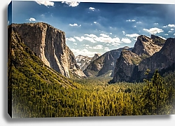 Постер Национальный парк Йосемити, горный туннель