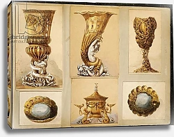 Постер Фаберже Карл Selection of designs, House of Carl Faberge 8