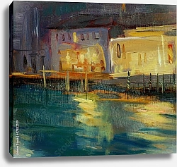 Постер Ночные огни Венеции