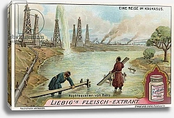 Постер Oil wells of Baku