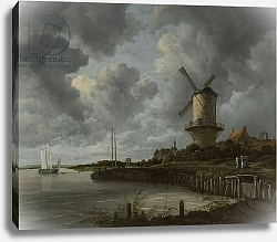 Постер Русдал Якоб The Windmill at Wijk Duurstede, c.1668-70