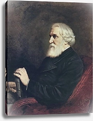 Постер Перов Василий Портрет писателя Ивана Сергеевича Тургенева. 1872