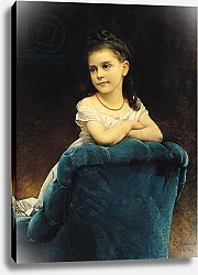 Постер Бонна Леон Portrait of Mademoiselle Franchetti, 1877