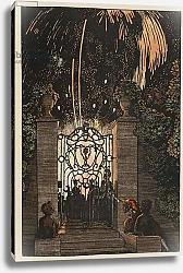Постер Сомов Константин Feu d'artifice, 1918