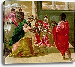 Постер Эль Греко The Adoration of the Magi, 1567-70