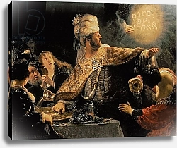 Постер Рембрандт (Rembrandt) Belshazzar's Feast c.1636-38