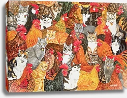 Постер Дитц (совр) Chicken-Cats