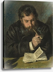 Постер Ренуар Пьер (Pierre-Auguste Renoir) Claude Monet, 1872