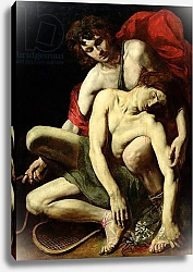 Постер Школа: Итальянская 17в. The Death of Hyacinthus