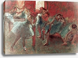 Постер Дега Эдгар (Edgar Degas) Dancers at Rehearsal, 1895-98