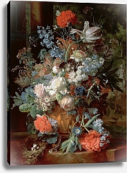 Постер Хайсум Ян Bouquet of Flowers in a Landscape