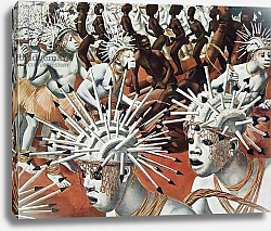 Постер Яковлев Александр La Ganza, from Dessins et Peintures d'Afrique, executes au cours de l'expedition Citroen Centre Afrique, deuxieme mission Haardt Audouin-Dubreuil,  pub. Paris, 1927